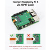 OFFICIAL Raspberry Pi 5 M.2 HAT compatible for SSD NVME 2230 and 2242